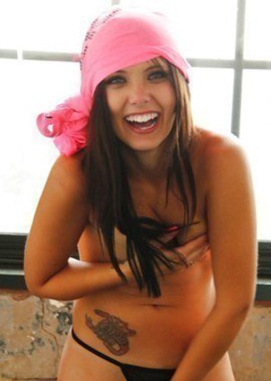 Bailey Knox gets naked for us