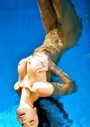 Playboy Croatia edition with leggy Maria Eriksson.