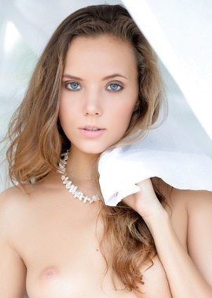 Russian photomodel Katya Clover takes off lingerie