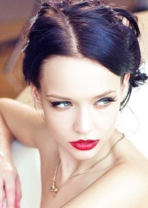Supermodel from Ukraine Angie in nude erotic scene