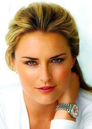 Famous skier Lindsey Vonn
