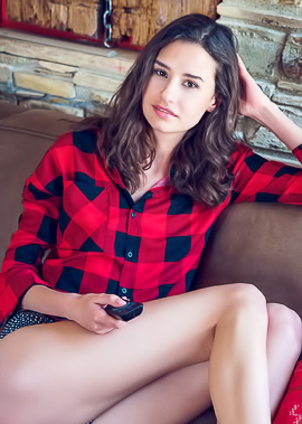 Cristin Slides A Hand Between Her Legs