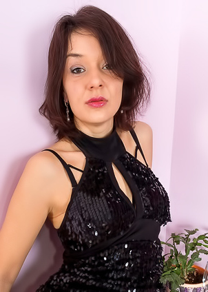 Angel A Slim Angel A gets rid of her glam evening dress