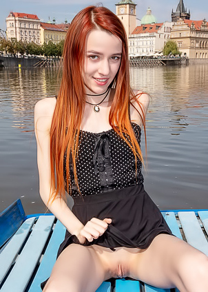 Sherice Loves Posing In Public