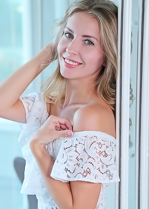 Bjorg Larson Revealing The Luscious Pink Folds Of Her Shaved Pussy