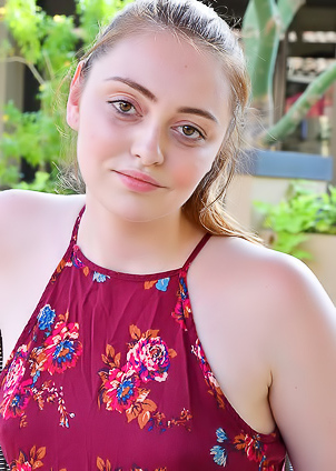 Sutton FTV Bored Sutton FTV bares pussy to fill it with a dildo
