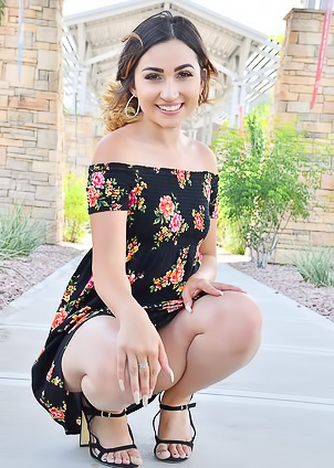 FTV Callie Stripps Her Little Summer Dress