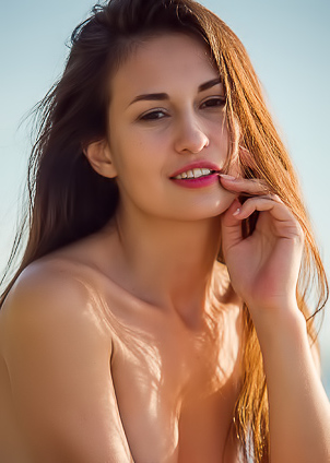 Demi Fray Gracious Girl With Adorable Face