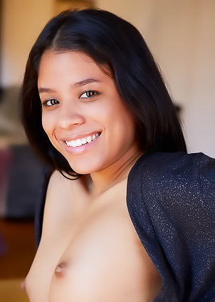 Karin Torres Dark Pussy Lips Parting Like Butterfly Wings To Expose Pink Interior