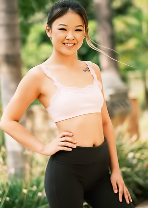 Lulu Chu Enjoys The Taste