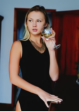 Blonde Katrina Hot Nude Chick