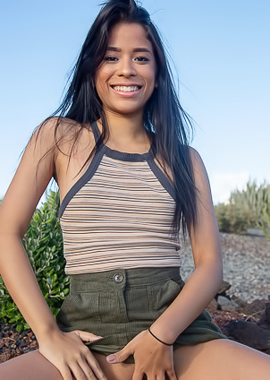 Karin In Prickly Smiling