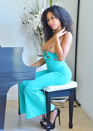 Skyla In Pose With A Friend