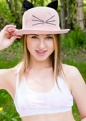 Karianne Exposing Her Perky Breasts