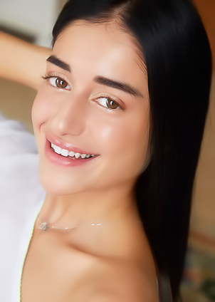 Ara Mix With Lush-lipped Pussy Pouting Open Invitingly As She Parts Her Slender Thighs