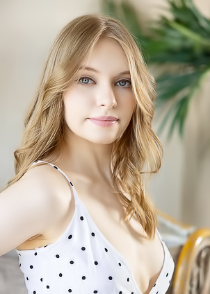 Sonya Elf Blue-eyed Beauty Fondles Her Perky Breasts Amorously