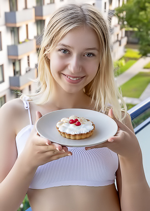 Beautiful Cherry Blossom In The Morning