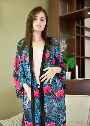 Bonnie Taking On New Stockings