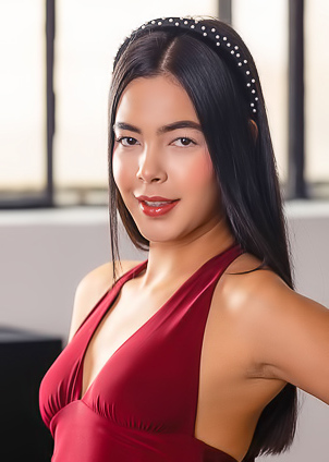 Kubera Fortuna Teases In Crimson Dress Showing Sensual Thighs And Perfect Booty