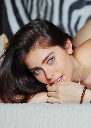 Foxy Alissa: A Vision In Zebra Stripes And Tattoos