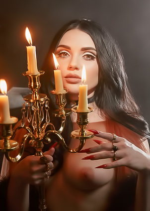 Catjira Cranks Up Her Desire For A Smoky Solo Fantasy Session