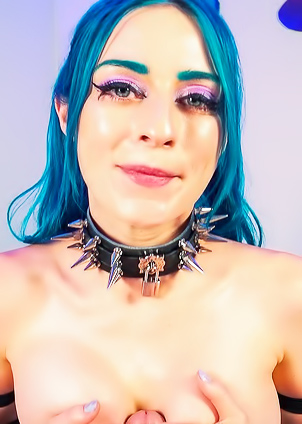 Jewelz Blu Tits Buried in Toys, Teased Deepthroat